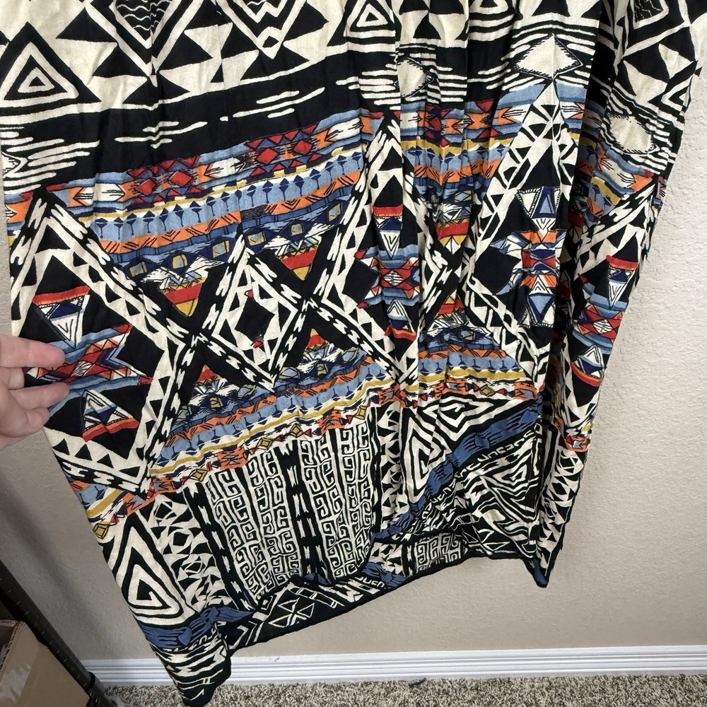 Angie Smocked Tube Top Maxi Dress Womens S Aztec Boho Gypsy Festival Fairy - Picture 8 of 14